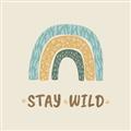 Picture of Stay Wild _GroupedProduct_Square_Mini_ _GroupedProduct_Square_Unframed_Print_Only_