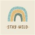 Picture of Stay Wild _GroupedProduct_Square_Mini_ _GroupedProduct_Square_Unframed_Print_Only_