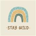 Picture of Stay Wild _GroupedProduct_Square_Mini_ _GroupedProduct_Square_Unframed_Print_Only_