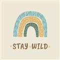 Picture of Stay Wild _GroupedProduct_Square_Mini_ _GroupedProduct_Square_Unframed_Print_Only_