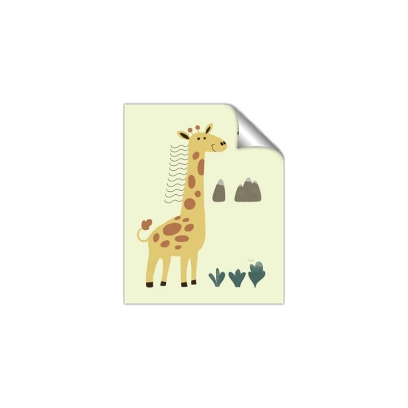 Picture of Smiling Giraffe _GroupedProduct_Rectangle_Portrait_Mini_ _GroupedProduct_Rectangle_Portrait_Unframed_Print_Only_