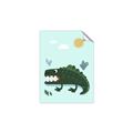 Picture of Chomping Croc _GroupedProduct_Rectangle_Portrait_Mini_ _GroupedProduct_Rectangle_Portrait_Unframed_Print_Only_