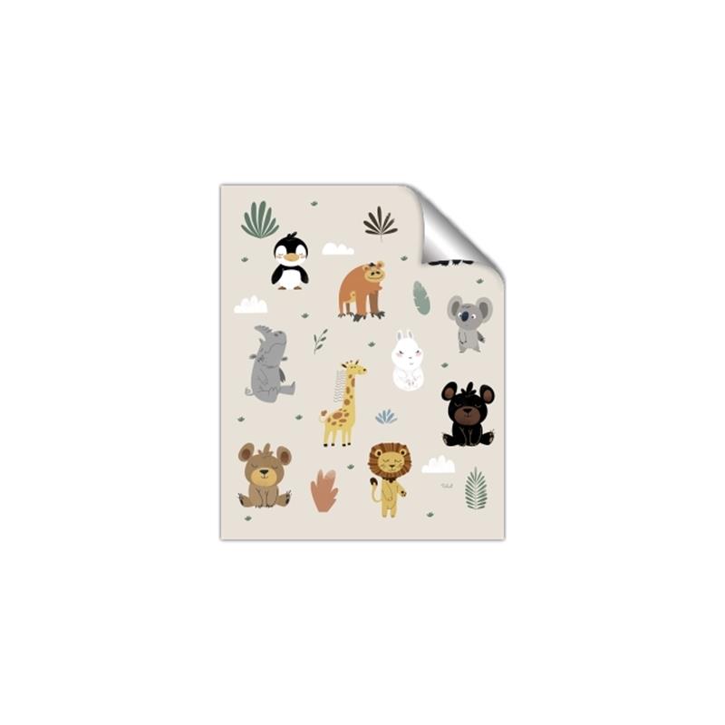Picture of Animal Pals I _GroupedProduct_Rectangle_Portrait_Mini_ _GroupedProduct_Rectangle_Portrait_Unframed_Print_Only_