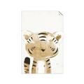 Picture of Timid Tiger  _GroupedProduct_Rectangle_Portrait_Mini_ _GroupedProduct_Rectangle_Portrait_Unframed_Print_Only_