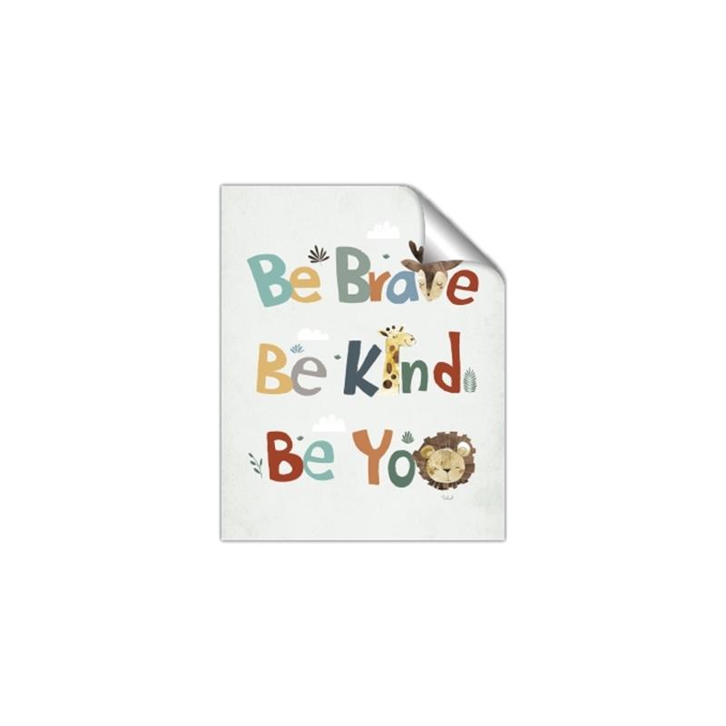 Picture of Be Kind Animals _GroupedProduct_Rectangle_Portrait_Mini_ _GroupedProduct_Rectangle_Portrait_Unframed_Print_Only_