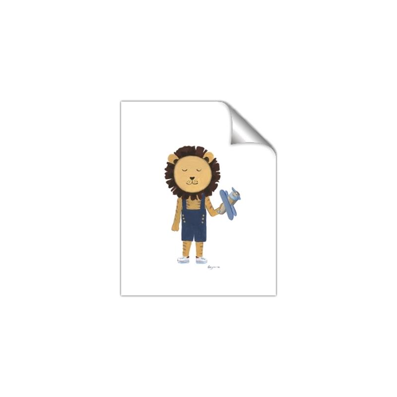 Picture of Cub waiting to play  _GroupedProduct_Rectangle_Portrait_Mini_ _GroupedProduct_Rectangle_Portrait_Unframed_Print_Only_