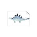 Picture of Pale Blue Stegosaurus _GroupedProduct_Rectangle_Landscape_Mini_ _GroupedProduct_Rectangle_Landscape_Unframed_Print_Only_