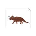 Picture of Red Triceratops  _GroupedProduct_Rectangle_Landscape_Mini_ _GroupedProduct_Rectangle_Landscape_Unframed_Print_Only_