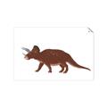 Picture of Red Triceratops  _GroupedProduct_Rectangle_Landscape_Mini_ _GroupedProduct_Rectangle_Landscape_Unframed_Print_Only_