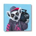 Picture of Music Lemur _GroupedProduct_Square_Canvas_
