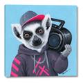 Picture of Music Lemur _GroupedProduct_Square_Canvas_