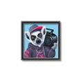 Picture of Music Lemur _GroupedProduct_Square_Canvas_Framed_