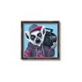 Picture of Music Lemur _GroupedProduct_Square_Canvas_Framed_