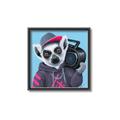 Picture of Music Lemur _GroupedProduct_Square_Canvas_Framed_