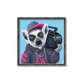 Picture of Music Lemur _GroupedProduct_Square_Canvas_Framed_