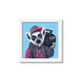 Picture of Music Lemur _GroupedProduct_Square_Framed_Matted_