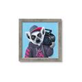 Picture of Music Lemur _GroupedProduct_Square_Framed_Matted_