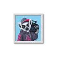 Picture of Music Lemur _GroupedProduct_Square_Framed_Matted_