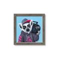 Picture of Music Lemur _GroupedProduct_Square_Framed_Matted_