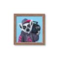 Picture of Music Lemur _GroupedProduct_Square_Framed_Matted_