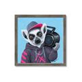 Picture of Music Lemur _GroupedProduct_Square_Framed_Matted_