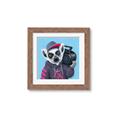 Picture of Music Lemur _GroupedProduct_Square_Framed_Matted_