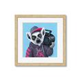 Picture of Music Lemur _GroupedProduct_Square_Framed_Matted_