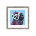 Picture of Music Lemur _GroupedProduct_Square_Framed_Matted_