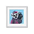 Picture of Music Lemur _GroupedProduct_Square_Framed_Matted_