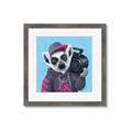 Picture of Music Lemur _GroupedProduct_Square_Framed_Matted_