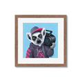 Picture of Music Lemur _GroupedProduct_Square_Framed_Matted_