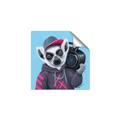 Picture of Music Lemur _GroupedProduct_Square_Unframed_Print_Only_