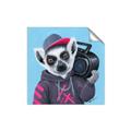 Picture of Music Lemur _GroupedProduct_Square_Unframed_Print_Only_