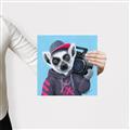 Picture of Music Lemur _GroupedProduct_Square_Canvas_