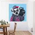 Picture of Music Lemur _GroupedProduct_Square_Canvas_