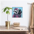 Picture of Music Lemur _GroupedProduct_Square_Canvas_Framed_