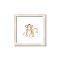 Picture of Baby Monkey _GroupedProduct_Square_Mini_ _GroupedProduct_Square_Framed_Matted_