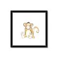 Picture of Baby Monkey _GroupedProduct_Square_Mini_ _GroupedProduct_Square_Framed_Matted_
