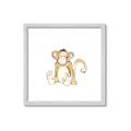 Picture of Baby Monkey _GroupedProduct_Square_Mini_ _GroupedProduct_Square_Framed_Matted_
