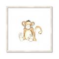 Picture of Baby Monkey _GroupedProduct_Square_Mini_ _GroupedProduct_Square_Framed_Matted_