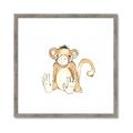 Picture of Baby Monkey _GroupedProduct_Square_Mini_ _GroupedProduct_Square_Framed_Matted_