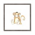Picture of Baby Monkey _GroupedProduct_Square_Mini_ _GroupedProduct_Square_Framed_Matted_