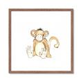 Picture of Baby Monkey _GroupedProduct_Square_Mini_ _GroupedProduct_Square_Framed_Matted_