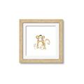 Picture of Baby Monkey _GroupedProduct_Square_Mini_ _GroupedProduct_Square_Framed_Matted_