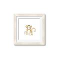 Picture of Baby Monkey _GroupedProduct_Square_Mini_ _GroupedProduct_Square_Framed_Matted_