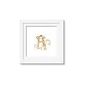 Picture of Baby Monkey _GroupedProduct_Square_Mini_ _GroupedProduct_Square_Framed_Matted_