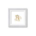 Picture of Baby Monkey _GroupedProduct_Square_Mini_ _GroupedProduct_Square_Framed_Matted_