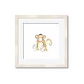 Picture of Baby Monkey _GroupedProduct_Square_Mini_ _GroupedProduct_Square_Framed_Matted_