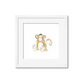 Picture of Baby Monkey _GroupedProduct_Square_Mini_ _GroupedProduct_Square_Framed_Matted_
