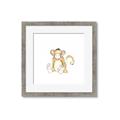 Picture of Baby Monkey _GroupedProduct_Square_Mini_ _GroupedProduct_Square_Framed_Matted_